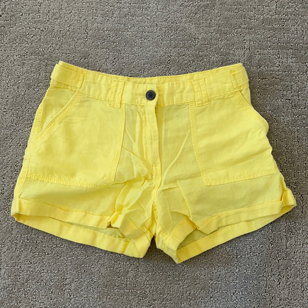 H&M Linen high waisted shorts